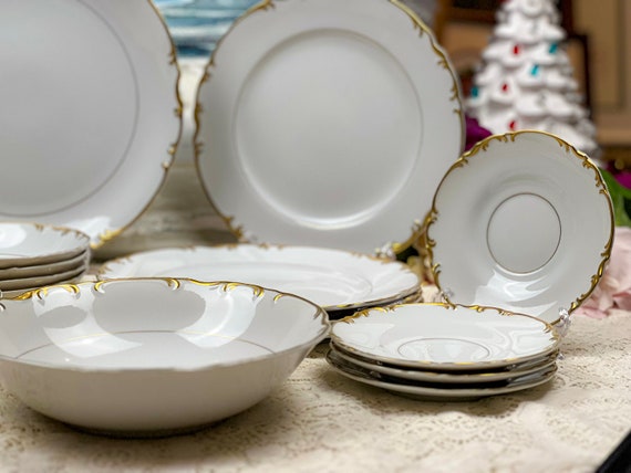 Vintage Mikasa Venice 9266 Dinnerware Pieces, Fruit Bowls