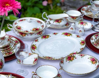 Platos Vajilla Royal Albert Precio Vintage MINT Condición Royal