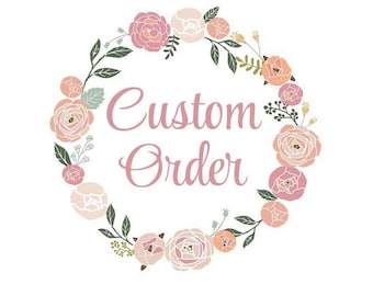 Payment #1 of 2 Custom order for Elre and DHL shipping