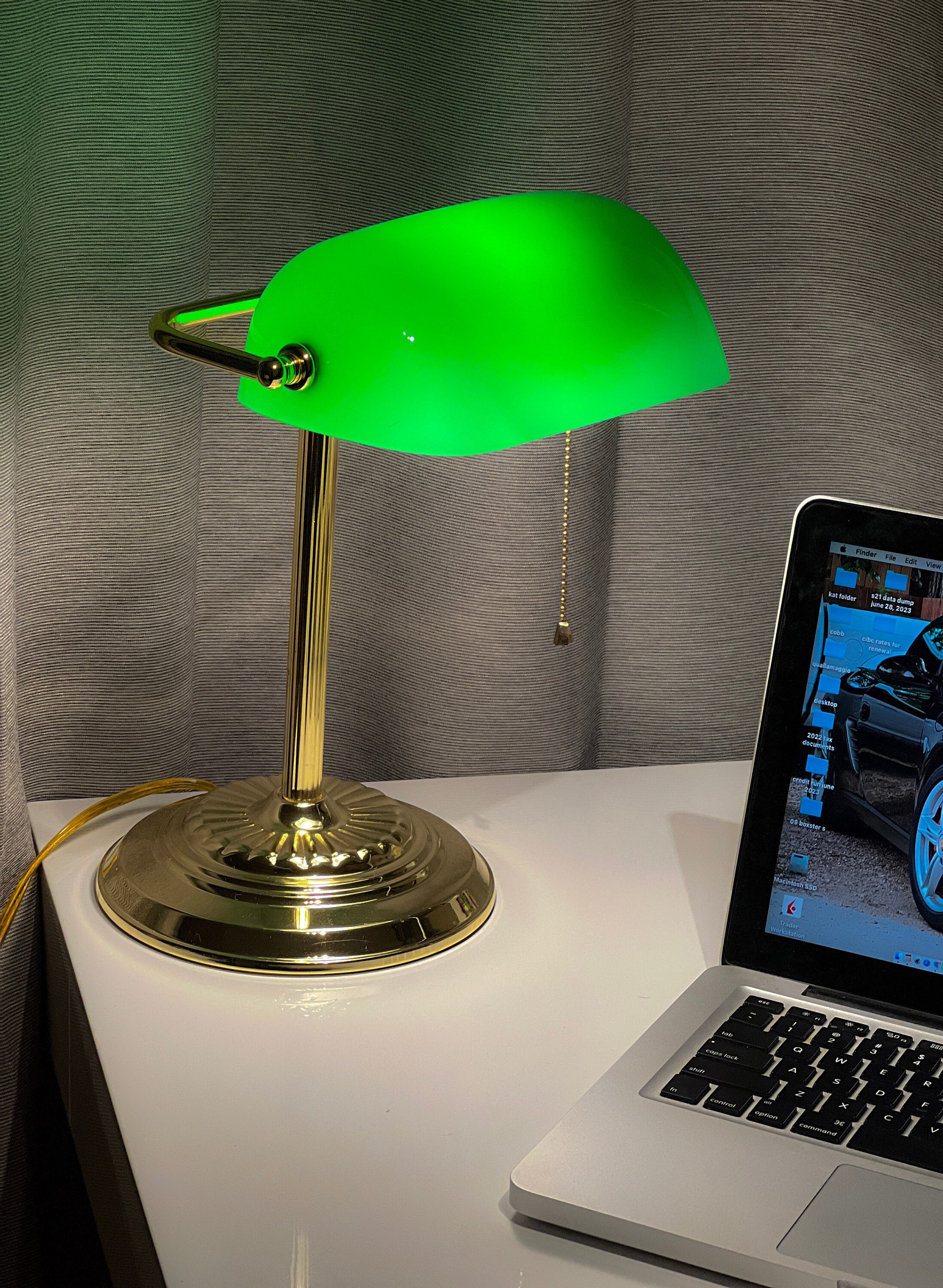 A History of the Banker's Lamp, the World's Beloved Green Desk Lamp