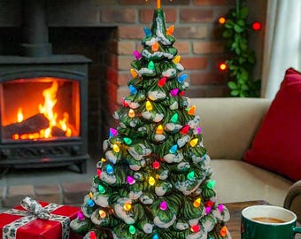 Noël XXL Nowell 342 Ceramic Christmas Tree - Etsy