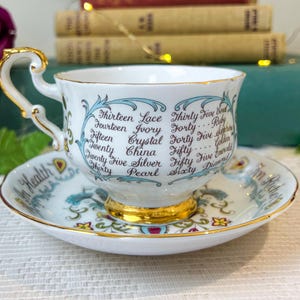 Paragon Anniversary teacup and Saucer