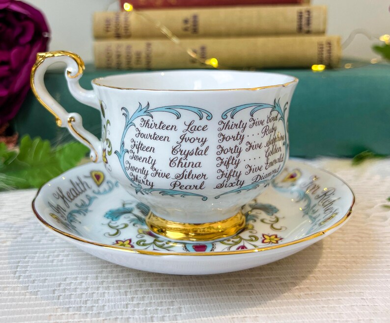 Paragon Anniversary teacup and Saucer