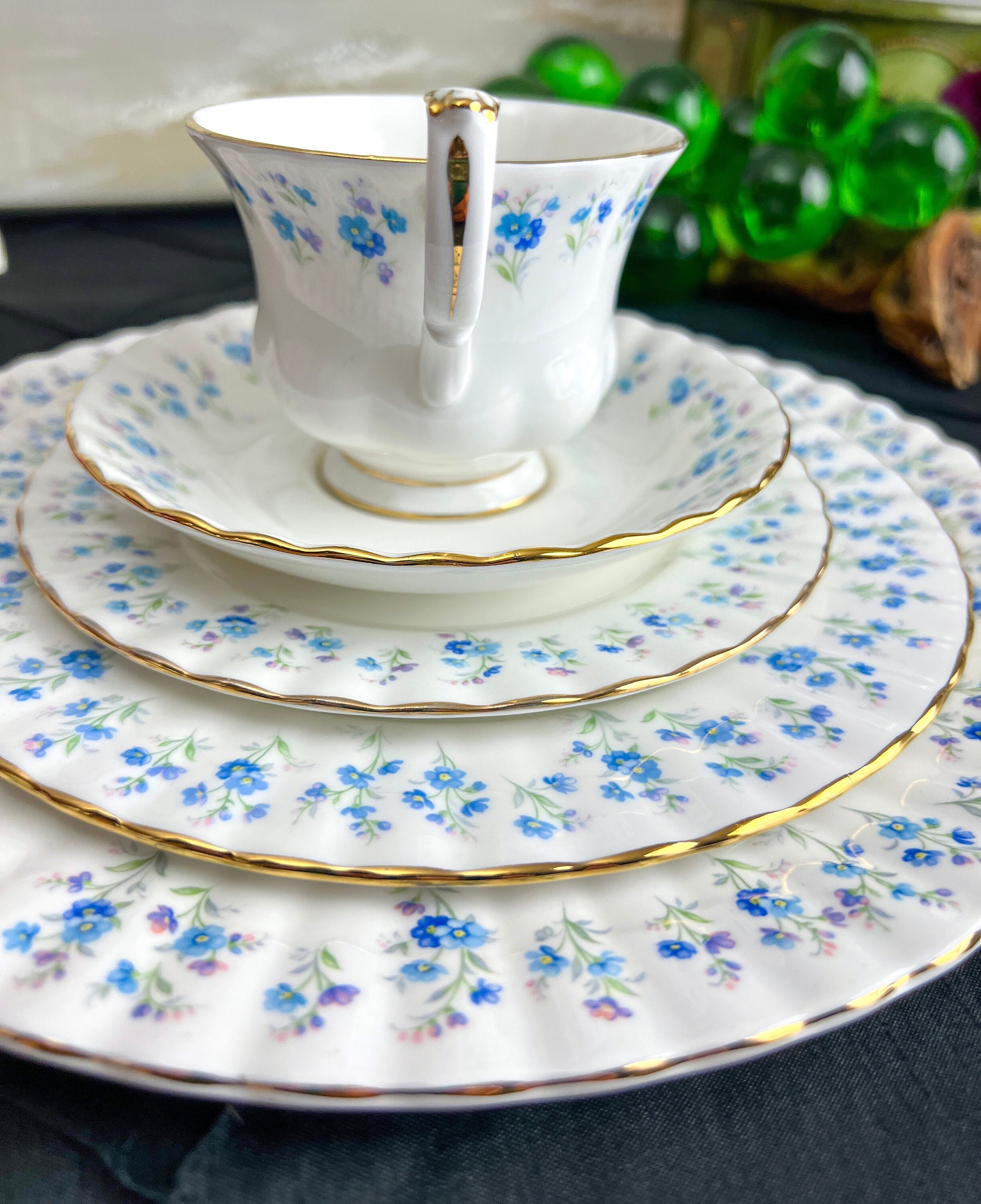 Tea Set Memory Lane Royal Albert China Ubuy Royal Albert Plates