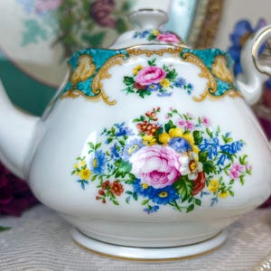 ロイヤルアルバート レディアスコット ラージティーポット、1級品、未使用