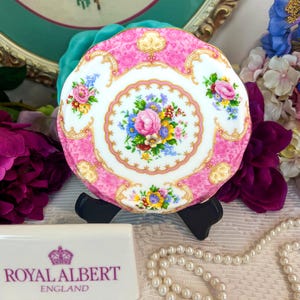 Royal Albert Lady Carlyle Teekanne Untersetzer / Teekachel / Untersetzer, 1