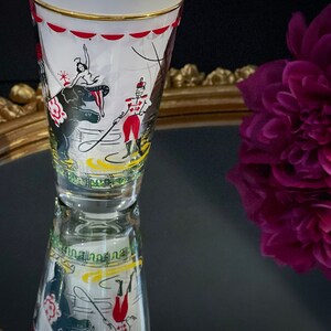 Vintage Libbey Glass Co. Circus Highball Glasses