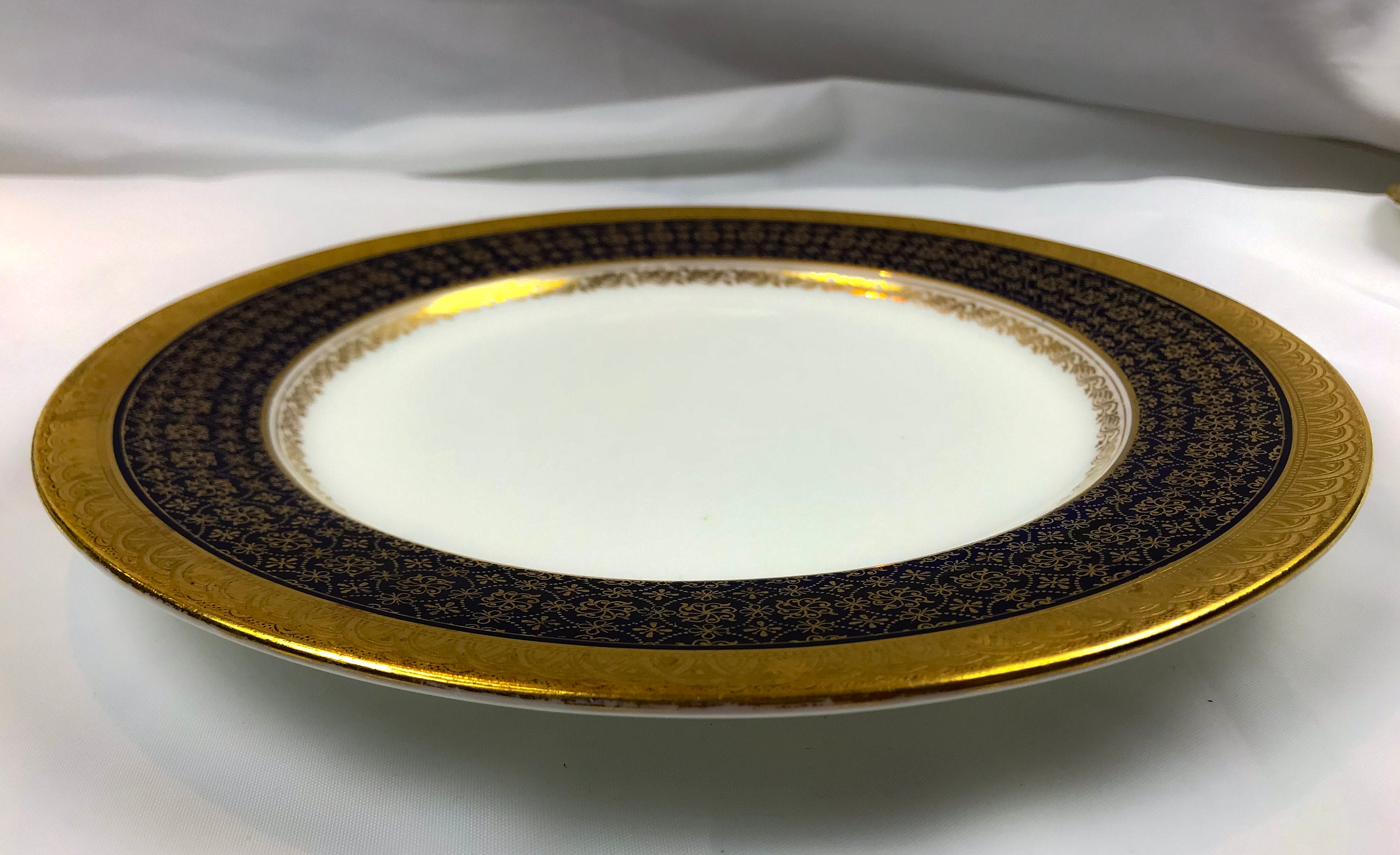 Circa 1891 Antique Tiffany & Co. Coalport Cobalt Blue and - Etsy