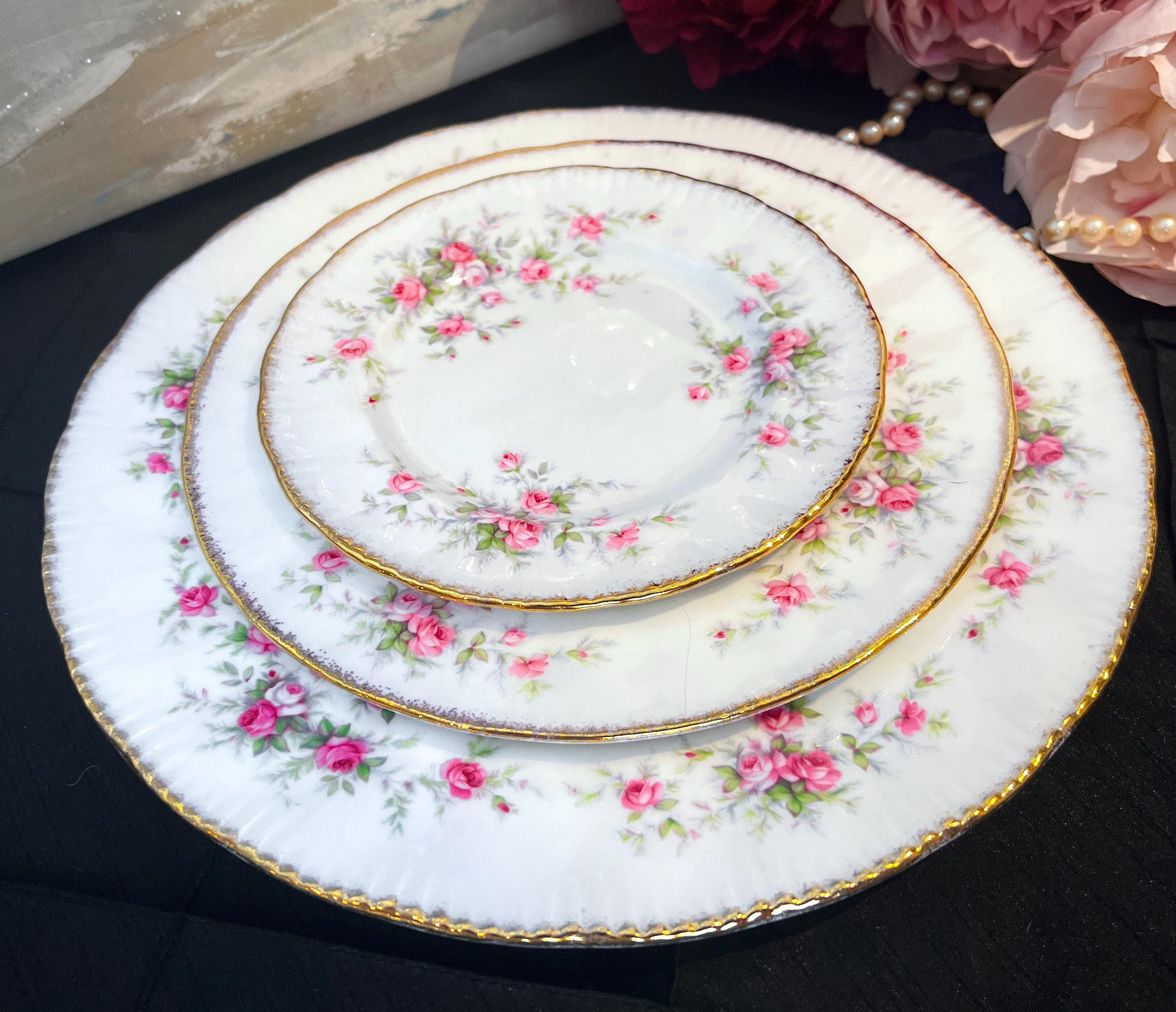 94 Piece Vintage PARAGON Victoriana Rose FULL Dinner Service for