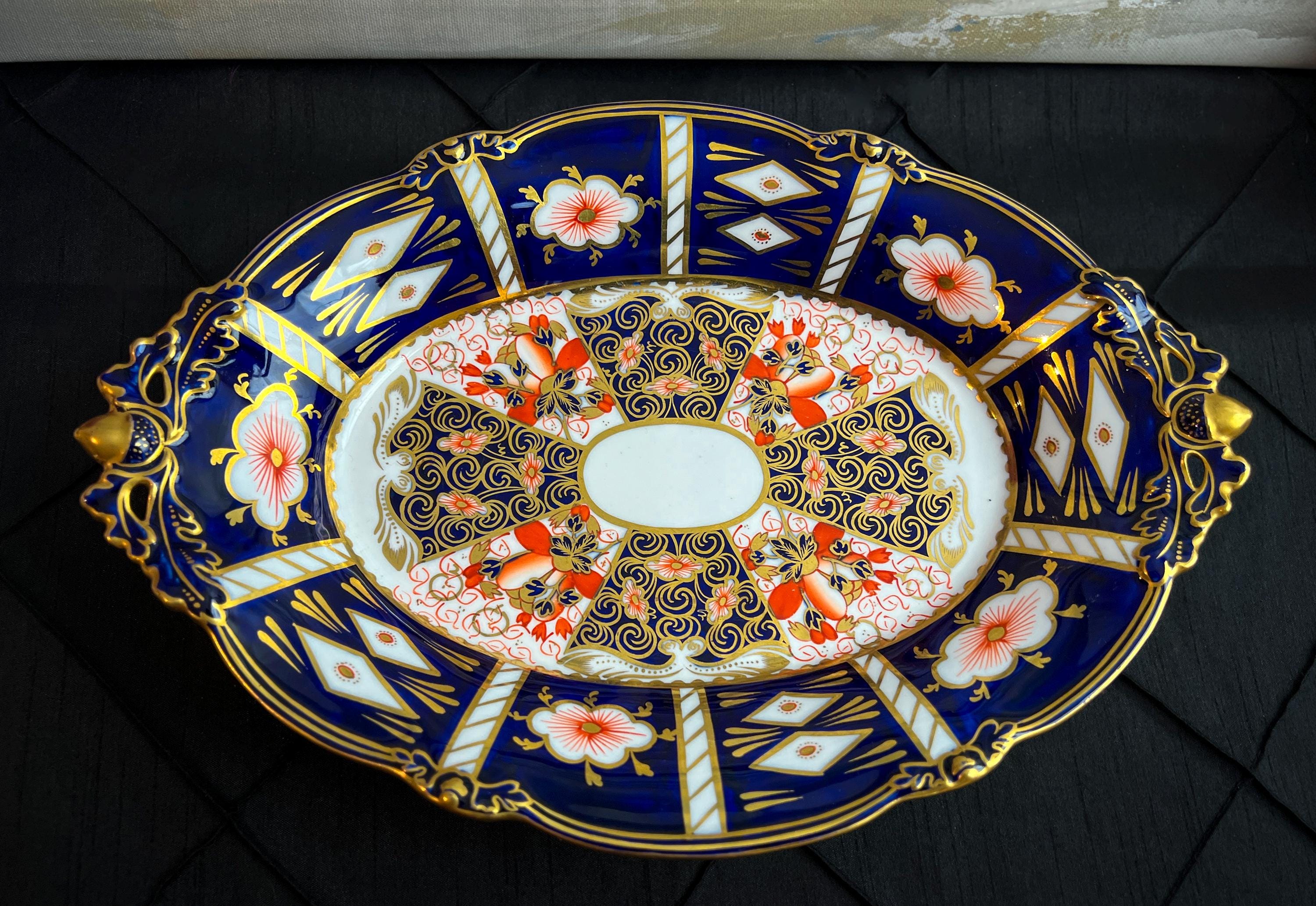 Vintage Royal Crown Derby Traditional Imari #2451 Items, 1st