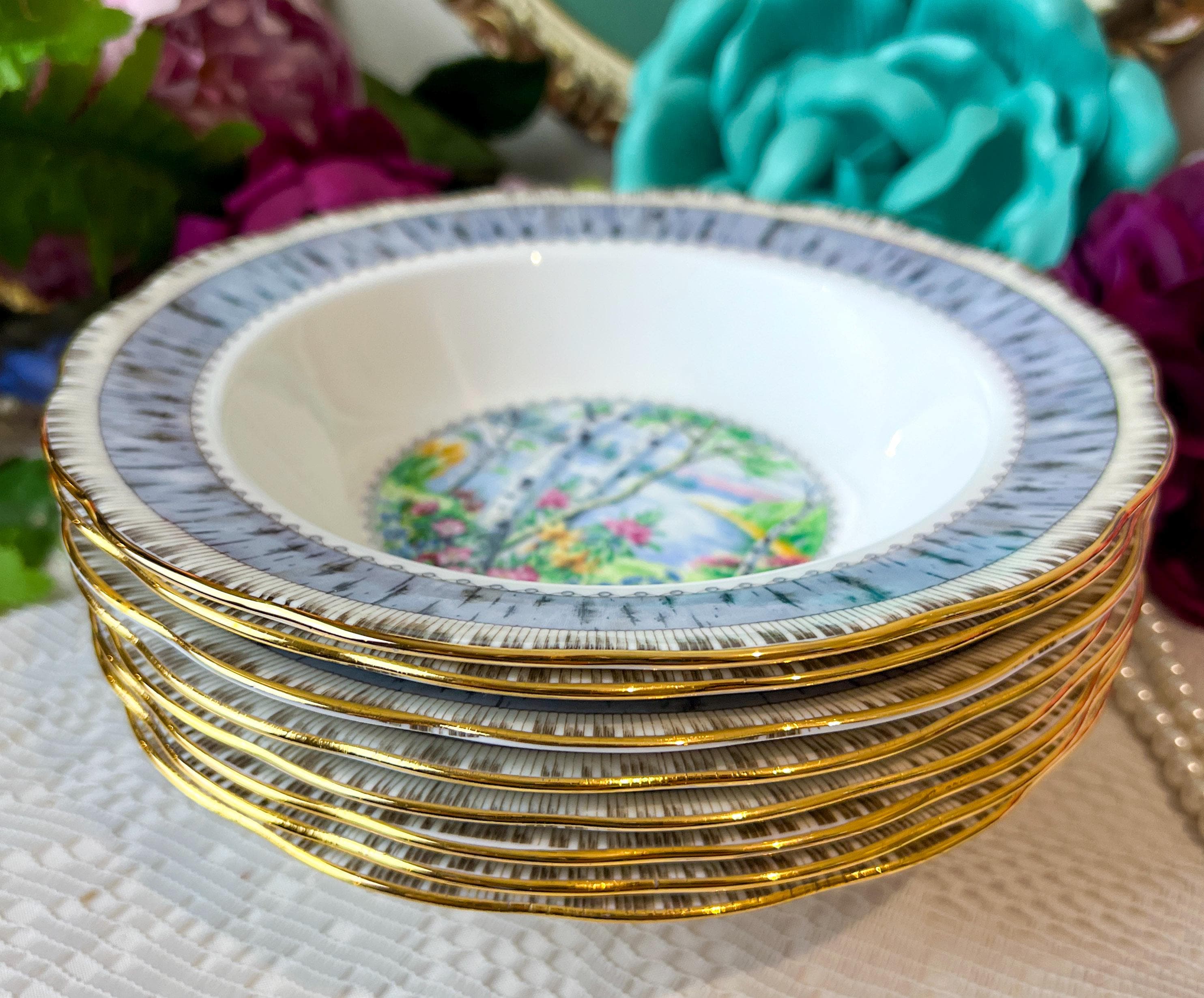 Royal Albert Silver Birch China - Etsy Canada
