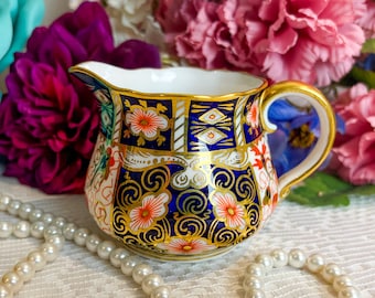 RARE Set of 12 Royal Crown Derby Traditional Imari Fruit Fork and
