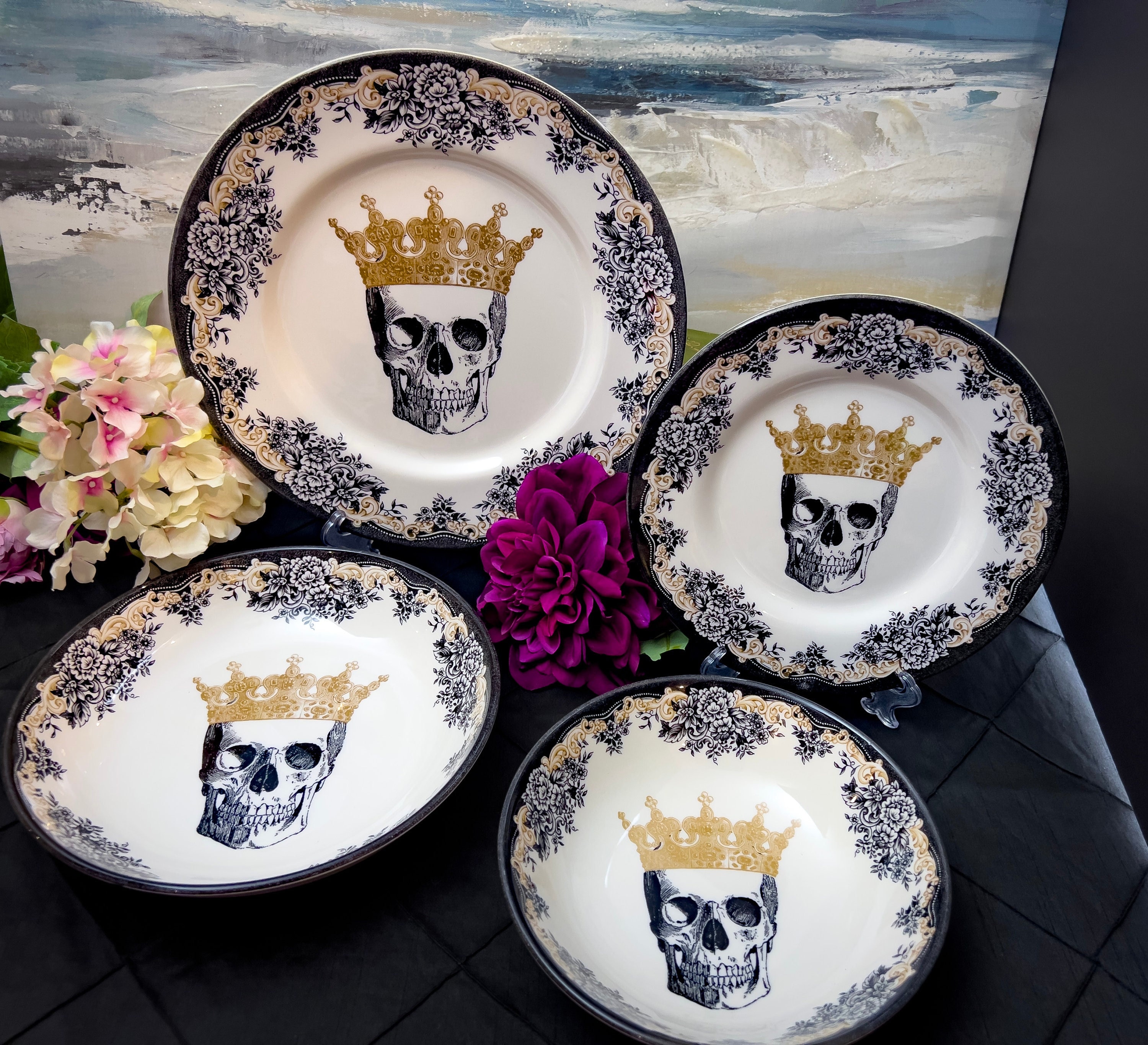 Queen mother plate - Etsy 日本