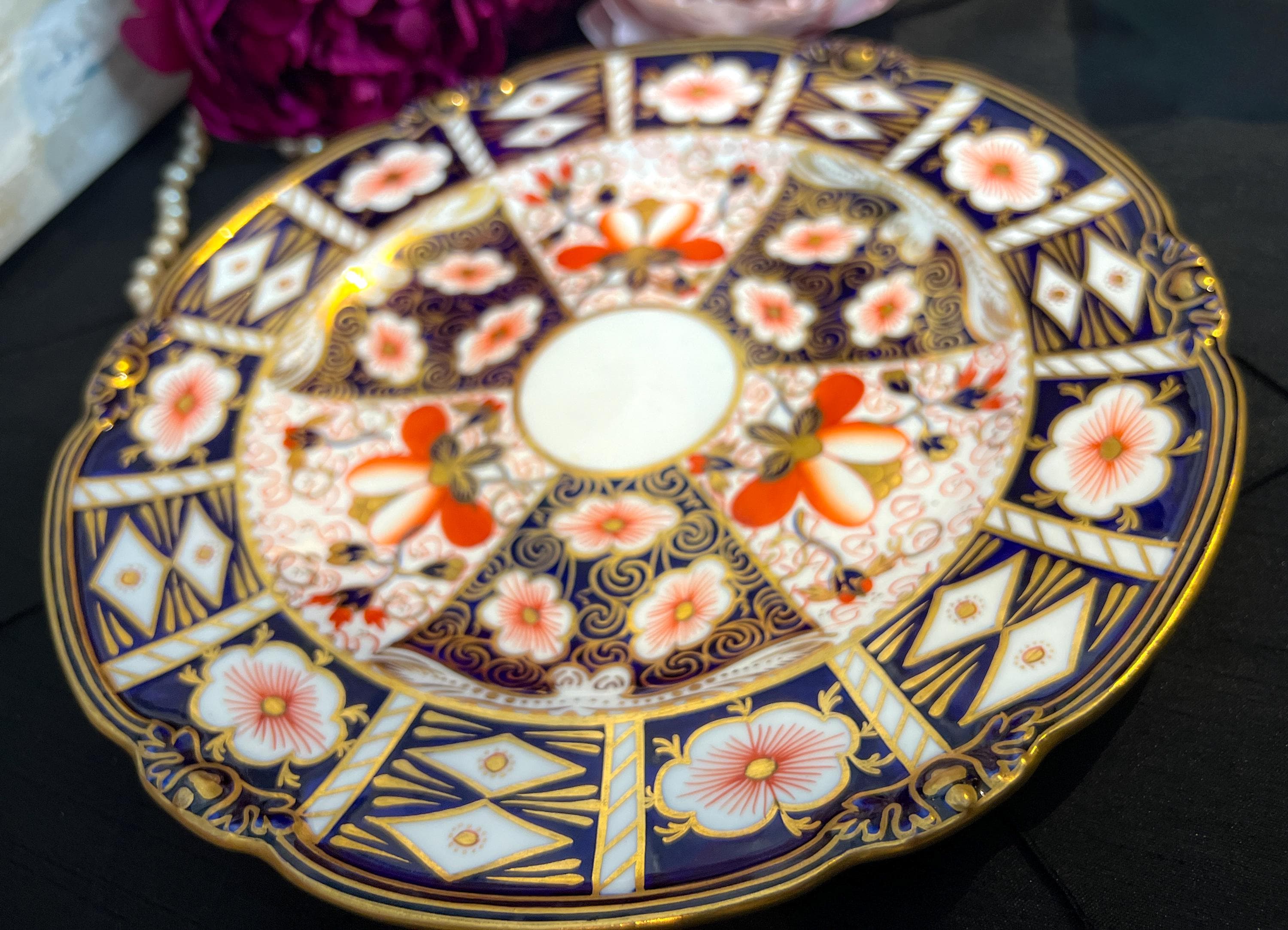 Vintage Royal Crown Derby Traditional Imari #2451 Items, 1st