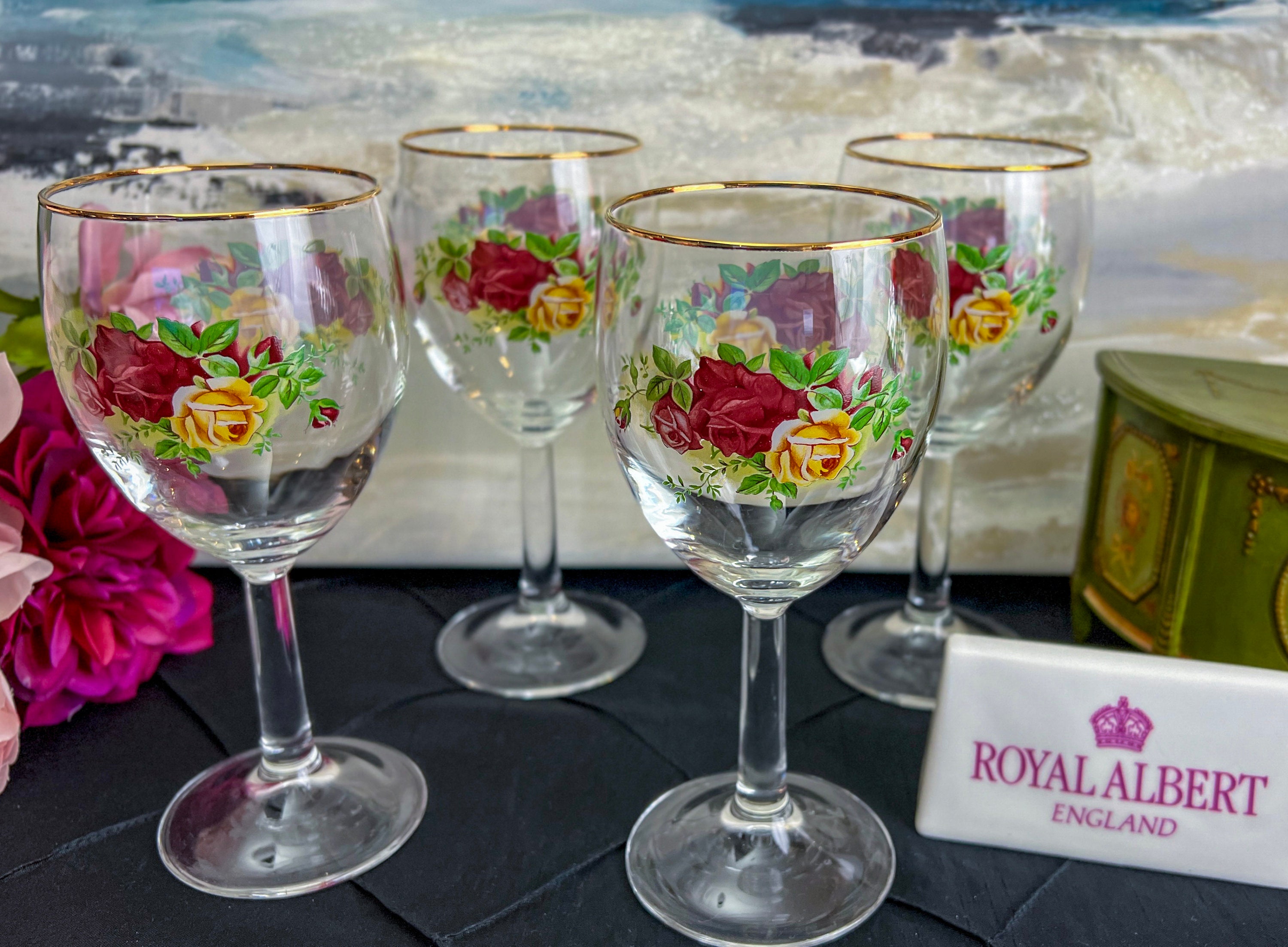 Royal albert wine glass set 【公式通販】