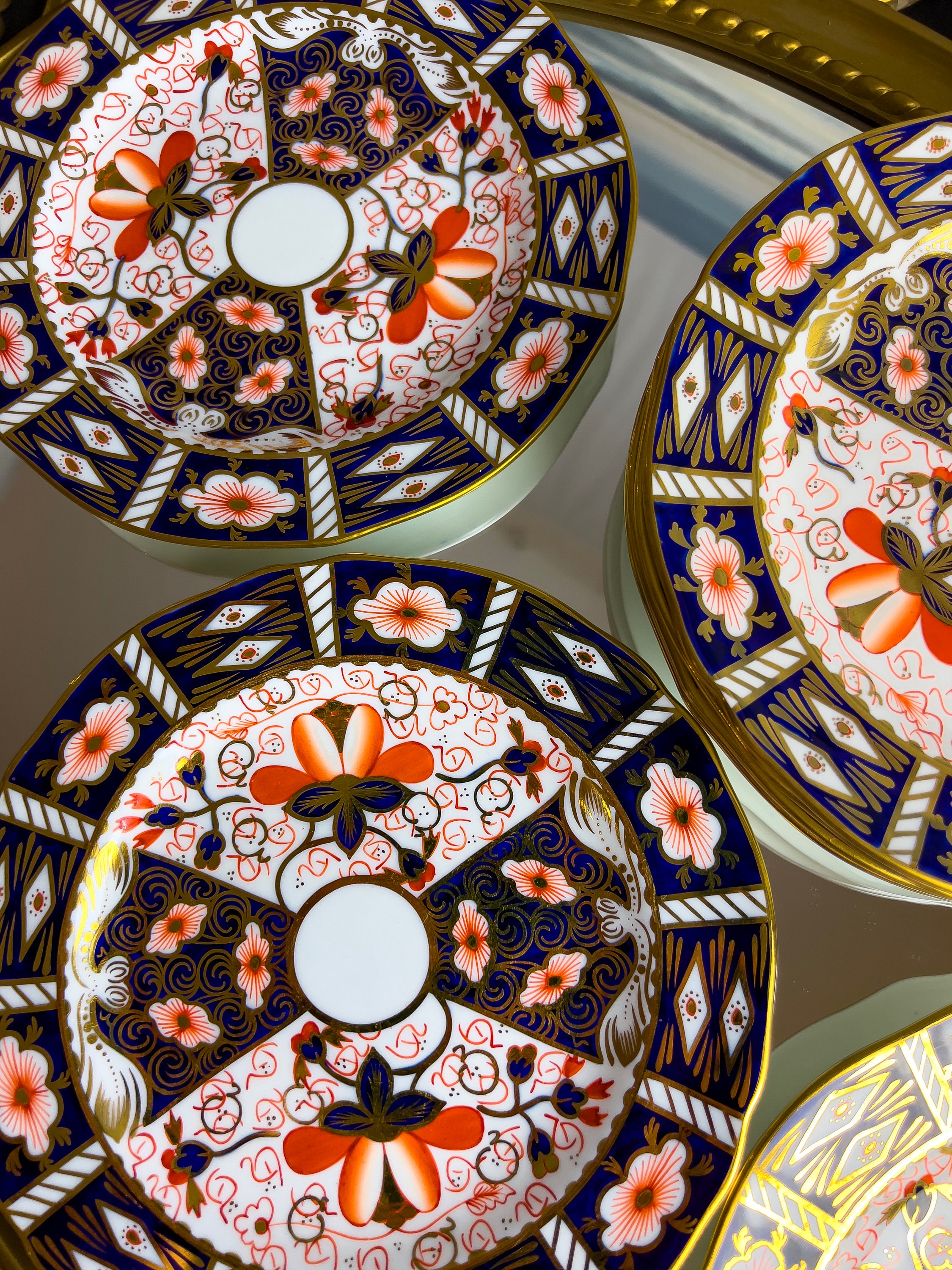 未使用品◆アンティーク◆エインズレイ ヘリテージ 24cmプレート 3枚セット Aynsley traditional imari - Etsy 日本