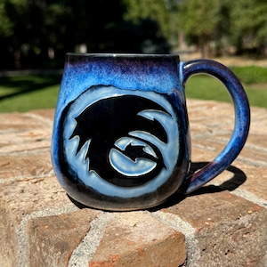Handmade Night Fury Mug image 1