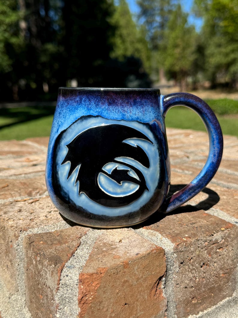 Handmade Night Fury Mug image 1