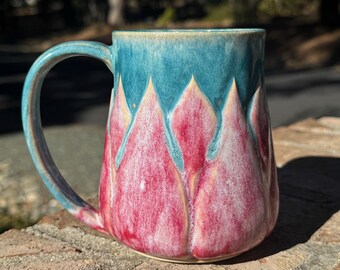 Handmade Flower Petal Mug