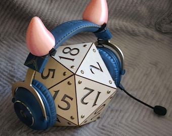 Devil Horns Headphone Accessory, Cosplay Prop