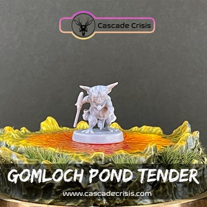 Gomloch Goblin TTRPG Miniatures, Dungeons and Dragons, Tabletop games, Role Playing, Miniature, Wargaming, Pathfinder, DnD Minis