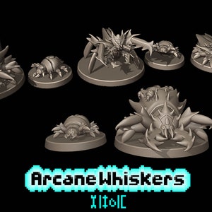 Eshian Brood Scifi Bug TTRPG miniatures, Dungeons Dragons, Jeux de table, Miniature TTRPG, Jeux de rôle, Wargaming, Pathfinder, D&D Minis