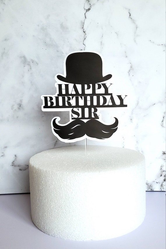 Mustache Cake – Edda's Cake Designs