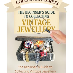 The Ultimate Beginner’s Guide to Collecting Vintage Jewellery – Brooch & Estate Tips | Digital PDF eBook | Antique Costume Jewellery