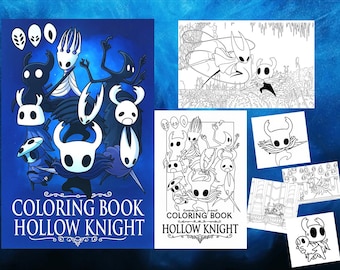 Hollow Knight *30 Page* Coloring Book PDF