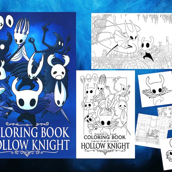 Knight Colouring Book - Etsy