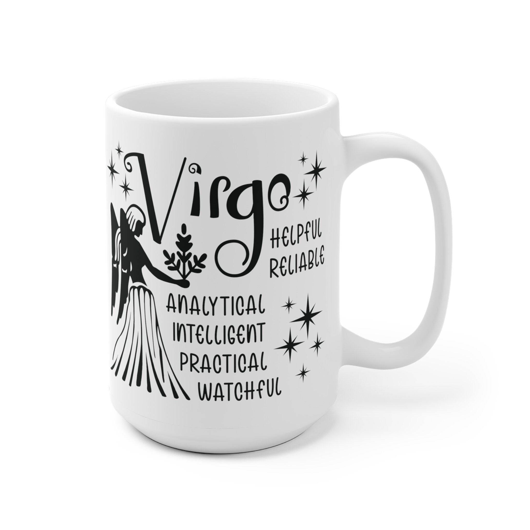 Astrology Symbols Mug Zodiac Sign , Horoscope, Zodiac Mug, Zodiac Trait