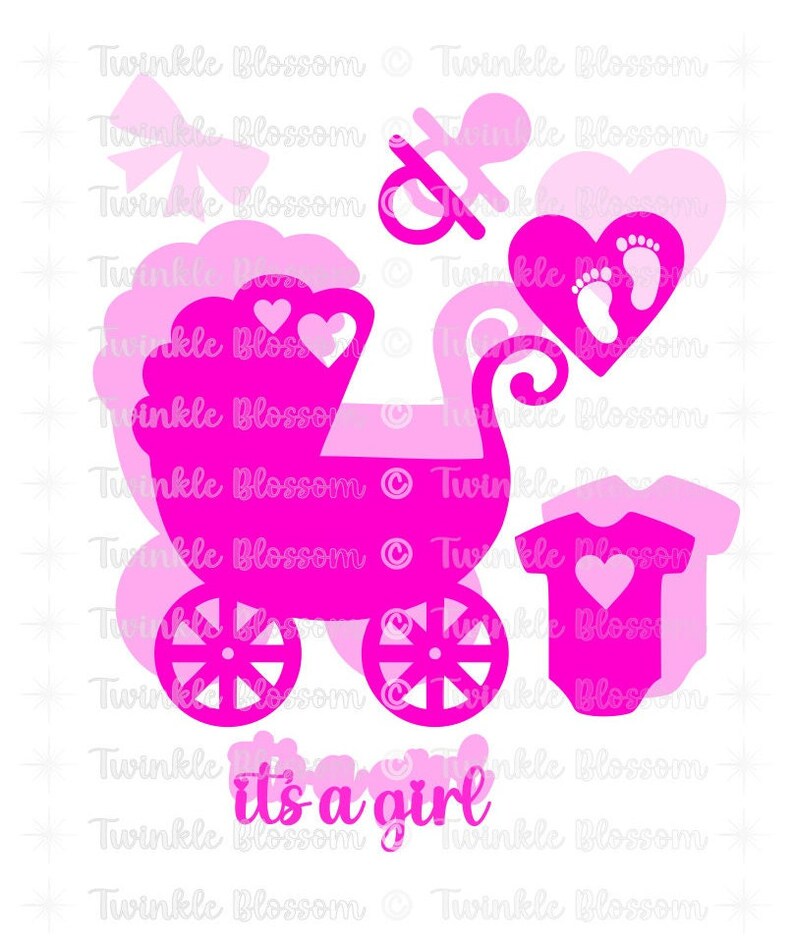 Baby Girl SVG Bundle Baby Bundle Svg Svg Files for Cricut Etsy