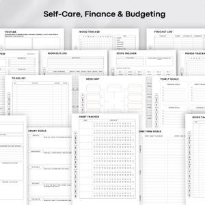 Templates for Kindle Scribe Tablets, Productivity Bundle 2026 : Meeting Notes, Notebook, Project (Hyperlinked PDF), Daily Planner 2026 image 11