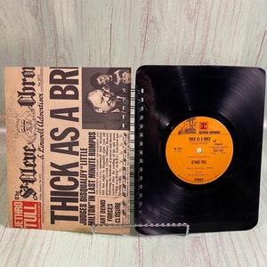 Vinyl notebook- vinyl record notebook/Record Journal/Recycled Journal/music lover gift/recycled vinyl/music notebook/music journal