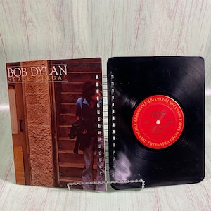 Recycled album notebook, vinyl record notebook, Record Journal, music lover gift, upcycled vinyl, music notebook, classic music journal