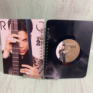 Recycled album notebook, vinyl record notebook, Concert Journal, music lover gift, upcycled vinyl, music notebook, classic music journal