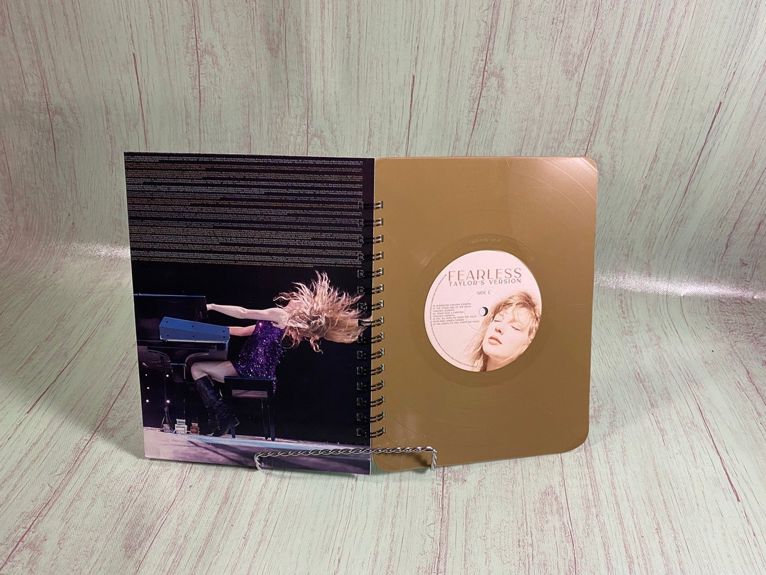 Record Notebook Cover Recycled Vinyl Record Journal: Album Cover Notebook, Music Lover Gift ...
