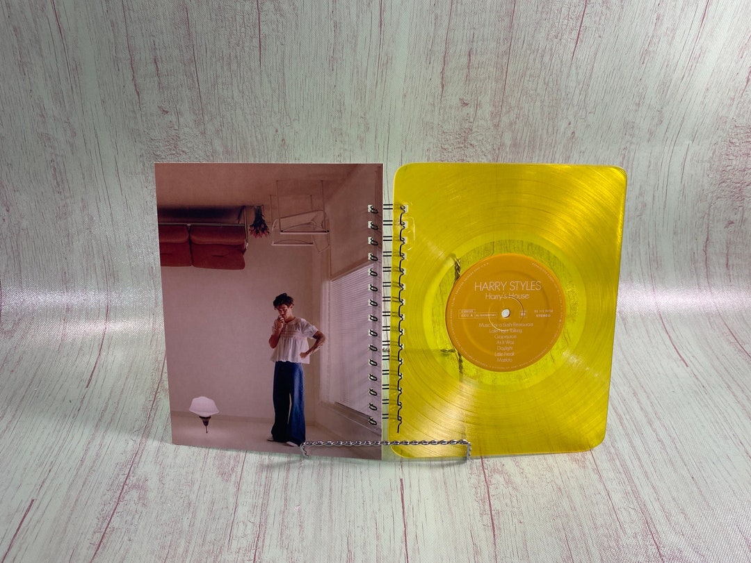 Vinyl Notebook Vinyl Record Notebook/record Journal/recycled Journal