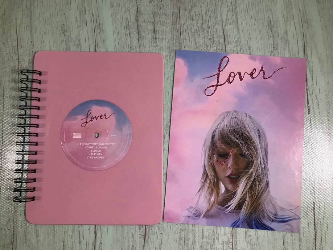 Recycled Album Notebook, Vinyl Record Notebook, Record Journal, Music