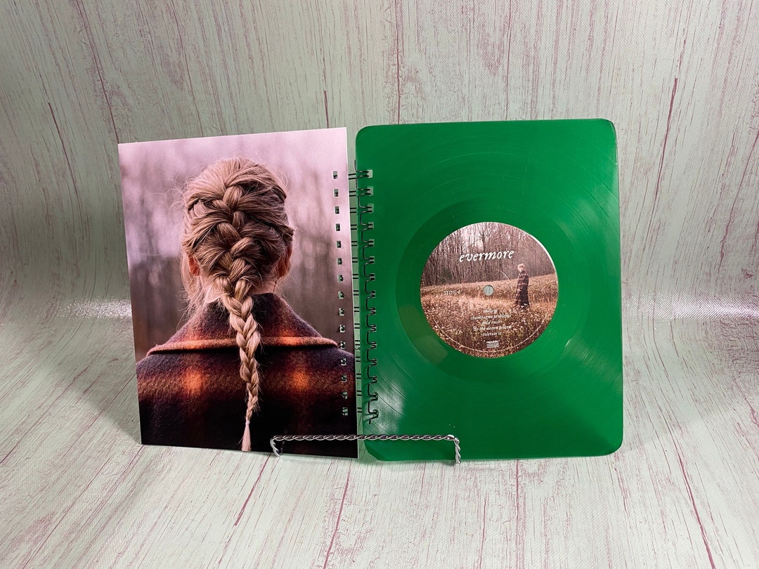 Recycled Album Notebook, Vinyl Record, Record Journal, Music Lover Gift