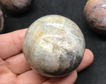 Zwarte maansteenbol (g)