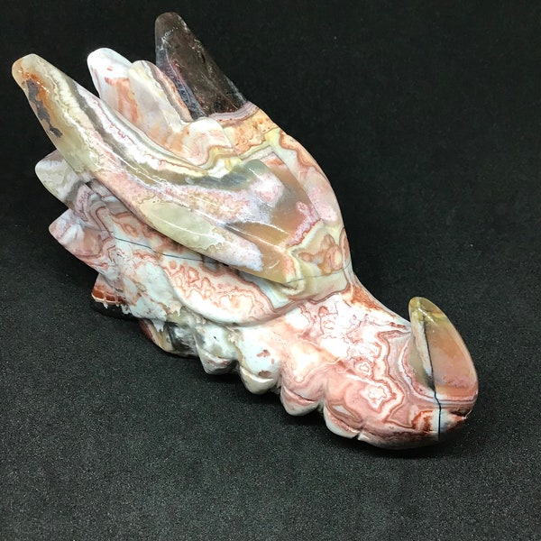 Crazy Lace Agate Dragon