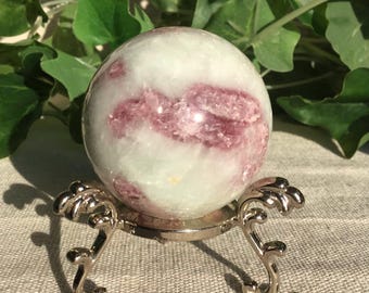 Pink Tourmaline Sphere