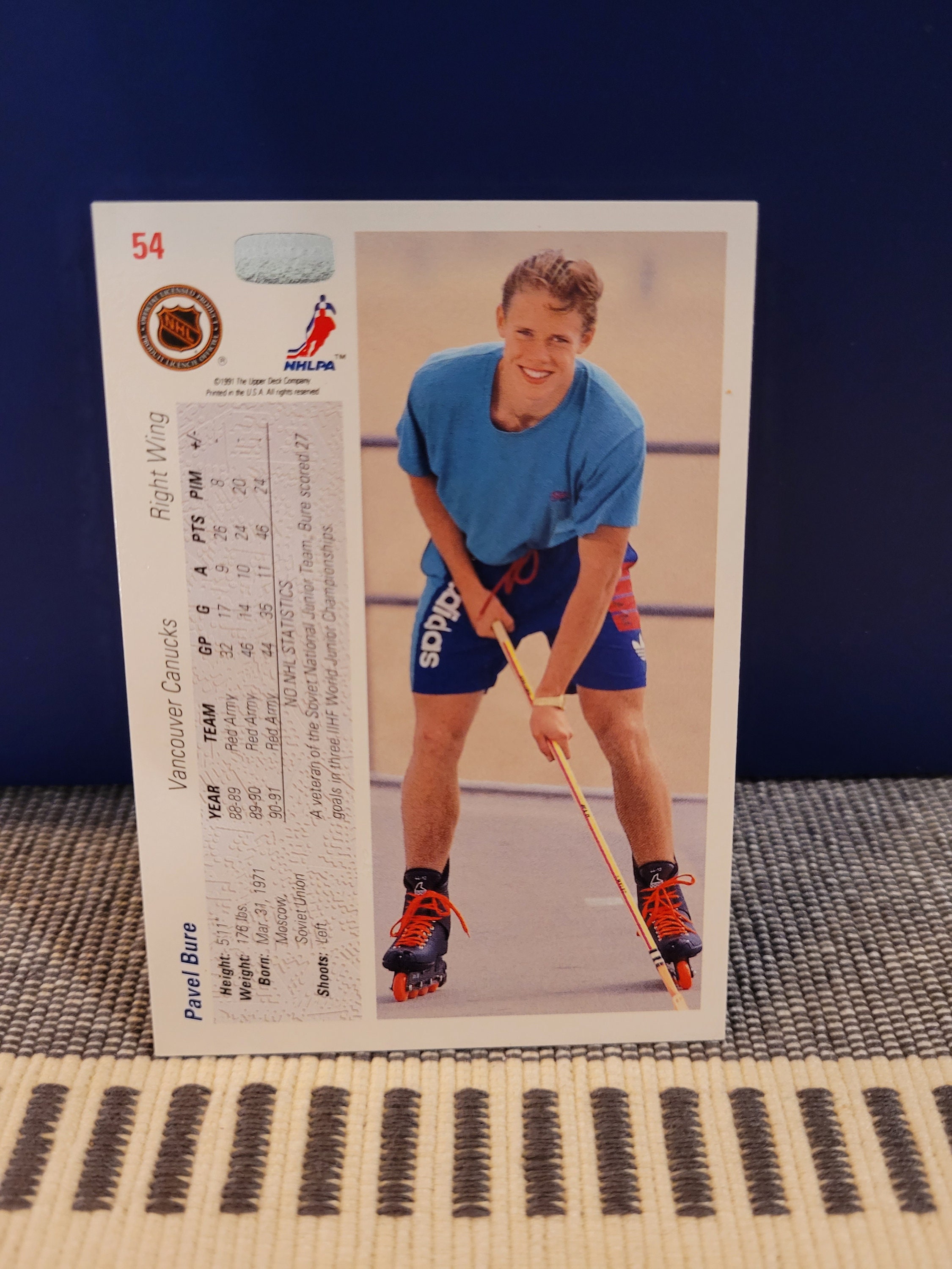 1990-91 Pavel Bure Rookie Card - Etsy