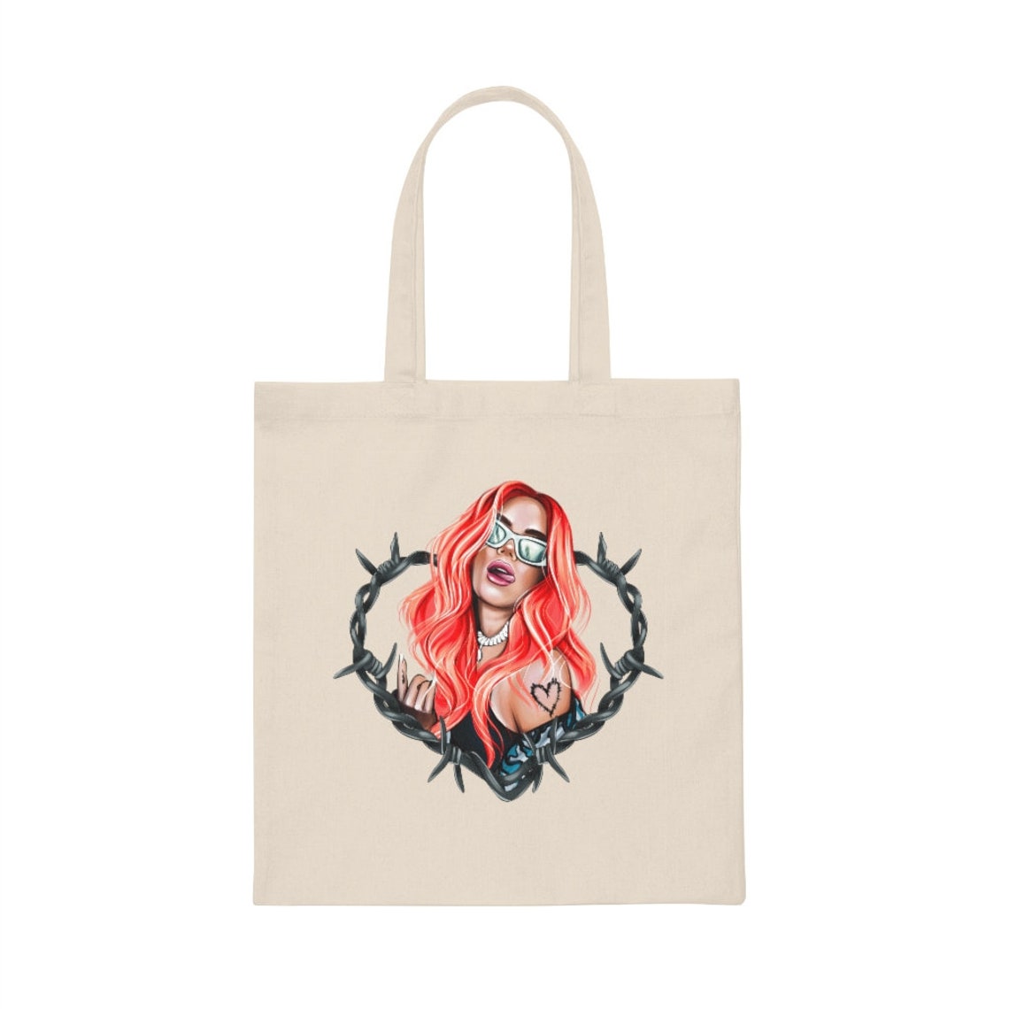 Karol G Tote Karol G Bag Canvas Tote Karol G Accessories Etsy