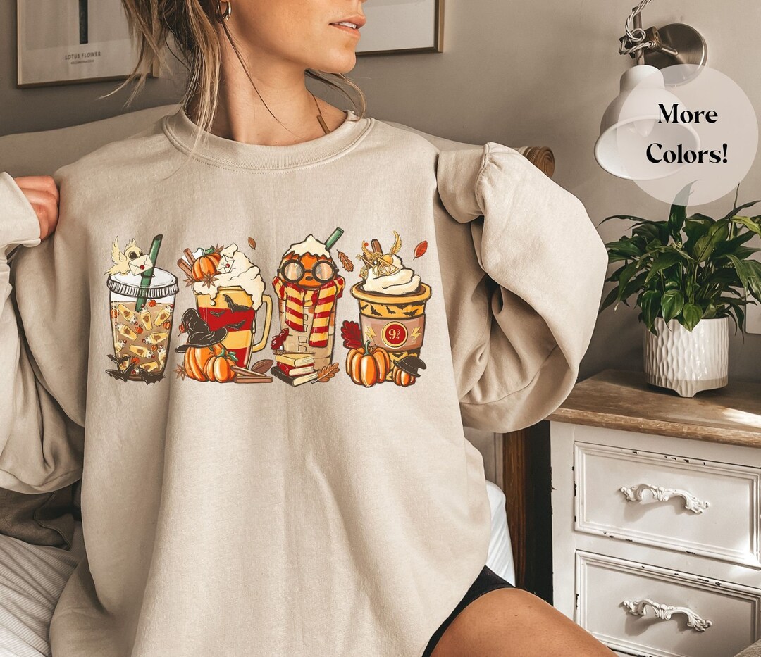Magical Coffee Wizard Castle Unisex Crewneck Shirt or - Etsy