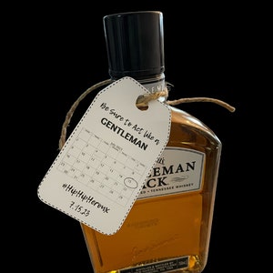 GROOMSMAN GIFT TAGS - Sheet of 6 Tags Each