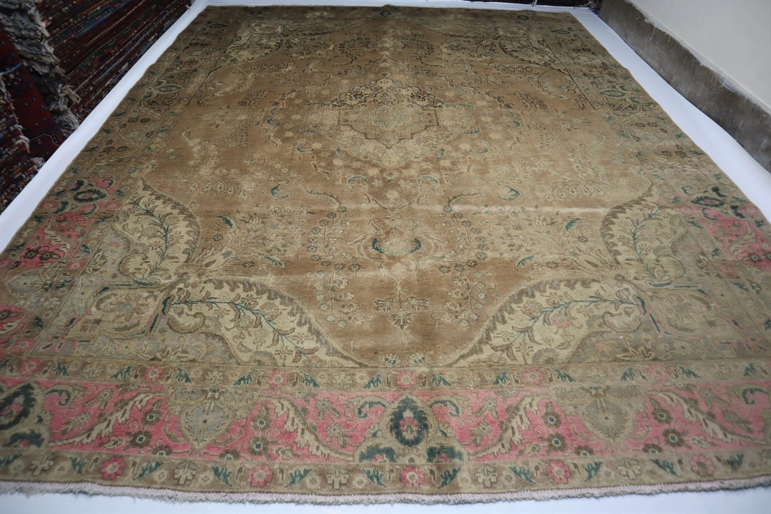 1900s Antique One of a Kind Caucasian Design Geometric Rug / Afghan ...