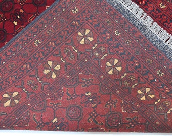 3x9 アフガニスタンヴィンテージランナーラグ/バシリデザイン