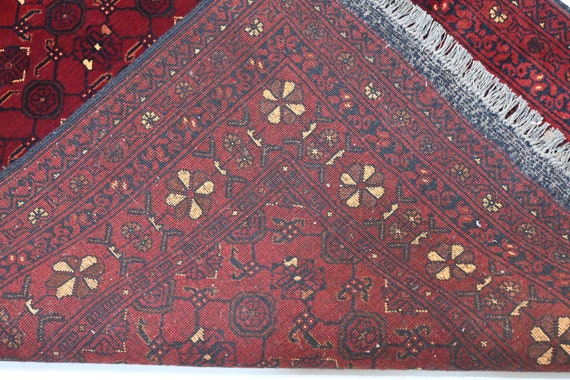 3x9 アフガニスタンヴィンテージランナーラグ/バシリデザイン